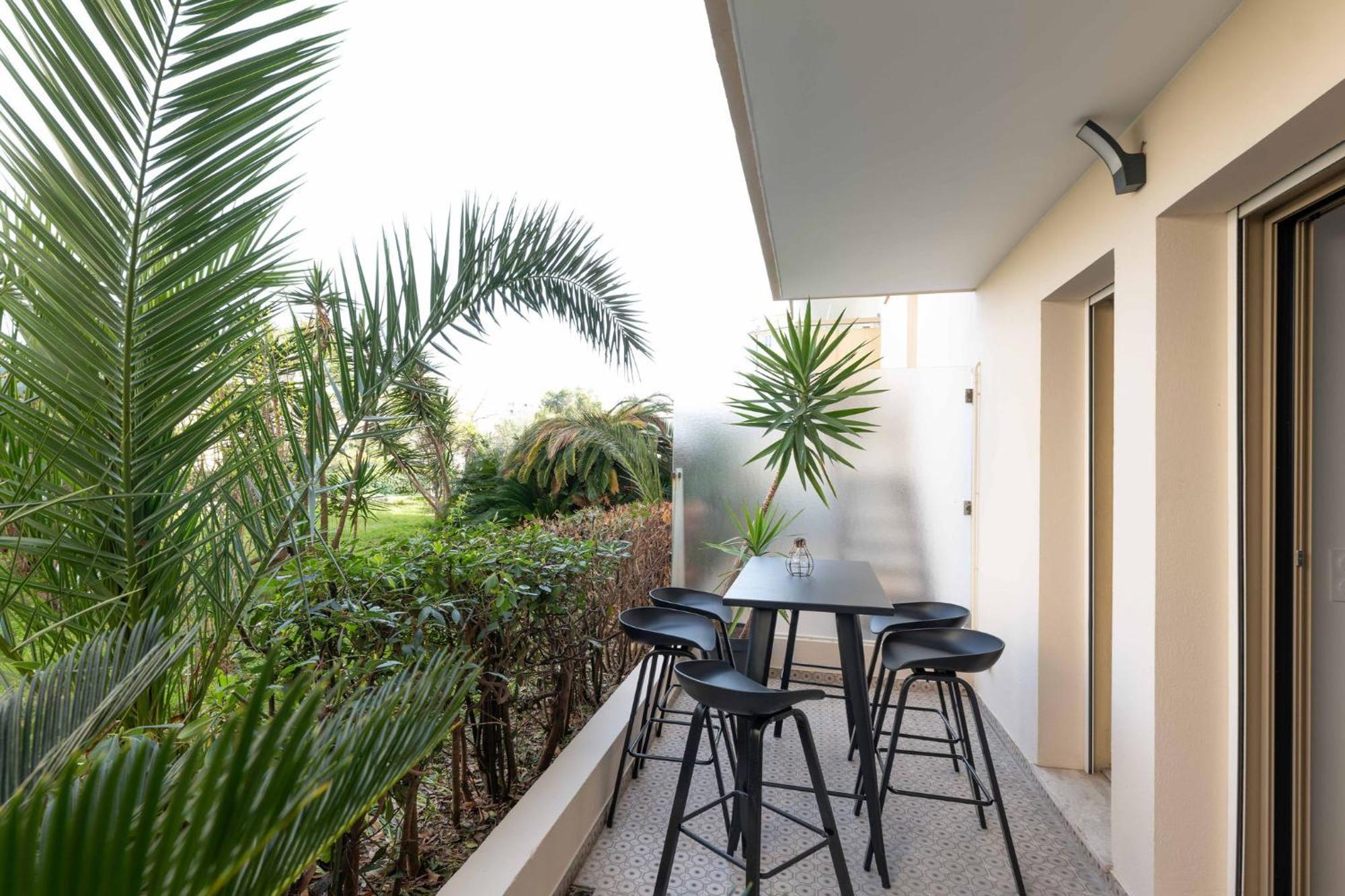 Somptueux Appartement 20M Plages Avec Vue Mer Antibes Extérieur photo